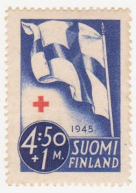 Скандинавія Скандинавия ^/--/^ Финляндия 1945 г. № 301 ** ^_^^^ Фінляндія 1945 No 301 ** - фото фото фото