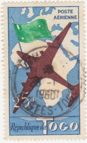 Того Того ^/--/^ Франция Колонии    (ТОГО) 1959 г.№ 297 гашеная ^_^^^ Франція Колонії (ТОГО) 1959 р. No 297 гашена - фото фото фото