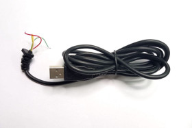 Інше Другое ^/--/^ Кабель USB для ремонту клавіатури чорний ^_^^^ Кабель USB для ремонта клавиатуры черный - фото фото фото