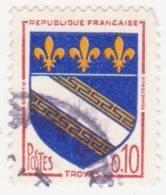 Франція Франция ^/--/^ Франция  1963 г. № 1413 гашеная ^_^^^ Франція 1963 р. No 1413 гашена - фото фото фото