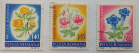 Румунія Румыния ^/--/^ Румыния 1973 Цветы, гашеные ^_^^^ Румунія 1973 Квіти, гашені - фото фото фото