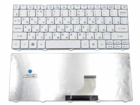 Клавіатури Клавиатуры ^/--/^ Клавиатура для ACER Aspire ONE 521, 522, 532, 533, D /--/ 255, D /--/ 257, D /--/ 260, D /--/ 270 (RU White) ^_^^^ Клавіатура для ACER Aspire ONE 521, 522, 532, 533, D /--/ 255, D /--/ 257, D /--/ 260, D /--/ 270 (RU White). Оригінал. - фото фото фото