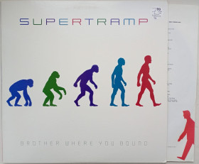 Платівки Пластинки ^/--/^ SUPERTRAMP Brother Where You Bound LP NM- ^_^^^ SUPERTRAMP Brother Where You Bound LP NM - фото фото фото