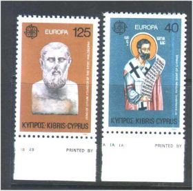 Малі Держави Європи Малые Государства Европы ^/--/^ ZM Кипр 1980 г MNH - СЕРТ -  полная серия ^_^^^ ZM Кіпр 1980 MNH - СЕРТ - повна серія - фото фото фото