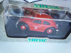 : Закордонні : Зарубежные ^/--/^ VITESSE Volkswagen 1949  Käfer Feuerwehr Frankfurt 1/43 fire car ^_^^^ VITESSE Volkswagen 1949 Käfer Feuerwehr Frankfurt 1/43 fire car - фото фото фото