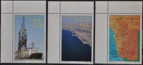 Інше Другое ^/--/^ Намибия Морской Транспорт Карта 1994 ^_^^^ Намібія Морський Транспорт Карта 1994 - фото фото фото