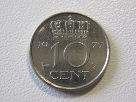 Нідерланди Нидерланды ^/--/^ Нидерланды 10 центов 1977 года #35146 ^_^^^ Нідерланди 10 центів 1977 року #35146 - фото фото фото