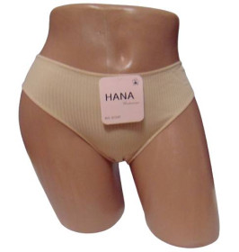 Труси Трусы ^/--/^ Трусы хлопок рубчик Hana 57247 S-M бежевые ^_^^^ Труси бавовна рубчик Hana 57247 S-M бежеві - фото фото фото
