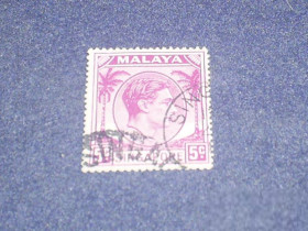 Інші країни Другие страны ^/--/^ Брит. Сингапур-1952 г.-Георг-6 (5 /--/ с) ^_^^^ Брит. Сінгапур-1952 г.-Георг-6 (5 /--/ с) - фото фото фото