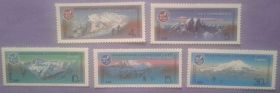 СРСР - СССР - ^/--/^ СССР 1986 горы альпинизм 1 выпуск СК 5687-5691 MNH ^_^^^ СРСР 1986 гори альпінізм 1 випуск СК 5687-5691 MNH - фото фото фото