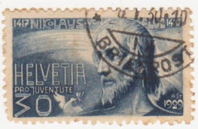 Швейцарія Швейцария ^/--/^ Швейцария 1929 /--/ г. № 237 гашеная ^_^^^ Швейцарія 1929 р. No 237 гашена - фото фото фото