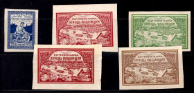 Транспорт Транспорт ^/--/^ Флот . РСФСР 1921 г  MNH - ГОЛОДАЮЩИМ ПОВОЛЖЬЯ - ^_^^^ Флот . РРФСР 1921 р MNH - голова ПОВОЛЖЯ - - фото фото фото