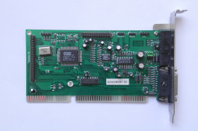 Звукові карти Звуковые карты ^/--/^ Звуковая карта Pine Technology Schubert 3 /--/ D   (PT-230 /--/ X) ISA 16 bit ^_^^^ Звуковая карта Pine Technology Schubert 3 /--/ D (PT-230 /--/ X) ISA 16 bit - фото фото фото