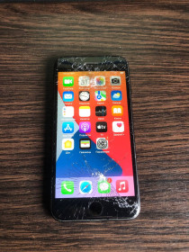Apple iPhone Apple iPhone ^/--/^ iPhone 7 Black 32 ГБ / Бите скло екрана та камери / Справний [174] ^_^^^ iPhone 7 Black 32 ГБ / Бите стекло экрана и камеры / Настоящий [174] - фото фото фото
