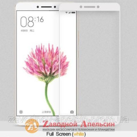 Плівки для екранів Пленки для экранов ^/--/^ Защитное стекло Xiaomi Mi Max 2 Full Glass white ^_^^^ Xiaomi Mi Max 2 Full Glass white - фото фото фото