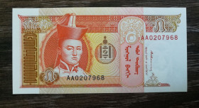 Монголія Монголия ^/--/^ MONGOLIA Монголія 5 тугриків 1993 UNC АА ^_^^^ MONGOLIA Монголия 5 тугриков 1993 UNC АА - фото фото фото