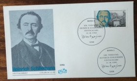 Сучасні з  року Современные с  года ^/--/^ Германия 100 лет со дня смерти Генриха Шилимана 1990 ^_^^^ Німеччина 100 років від дня смерті Генріха Шилимана 1990 - фото фото фото