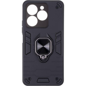 Чохли, бампера Чехлы, бампера ^/--/^ Чохол Fiji Defence для Infinix Hot 40 /--/ i (X /--/ 6528 /--/ B) захистний бампер з кільцем підставкою Black ^_^^^ Чехол Fiji Defence для Infinix Hot 40 /--/ i (X /--/ 6528 /--/ B) защитный бампер с кольцом подставкой Black - фото фото фото