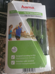 Навушники, гарнітури Наушники, гарнитуры ^/--/^ #sklad Hama Run  clip-on earphones green гарнітура спорт бігова навушники ^_^^^ #sklad Hama Run clip-on earphones green гаргитура сплрт беговая навущникт - фото фото фото