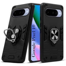 Чохли, бампера Чехлы, бампера ^/--/^ Чохол Fiji Defence для Google Pixel 10 протиударний бампер з кільцем підставкою Black ^_^^^ Чехол Fiji Defence для Google Pixel 10 противоударный бампер с кольцом подставкой Black - фото фото фото