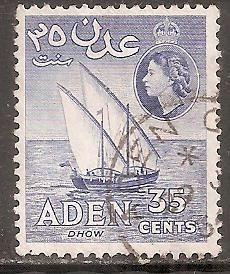 Інші країни Другие страны ^/--/^ Аден (Брит.колония) 1953 Sc.52 гаш. Перф.12 ^_^^^ Аден (Бріт.колонія) 1953 Sc.52 гаш. Перф.12 - фото фото фото