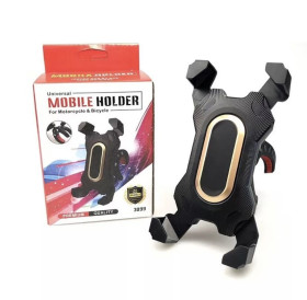 Інше Другое ^/--/^ Велосипедный держатель для телефона Mobile Phone Holder Black_Gold ^_^^^ Велосипедний власник для телефону Mobile Phone Holder Black_Gold - фото фото фото