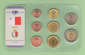 Мальта Мальта ^/--/^ Набор евро монет МАЛЬТА 2008 год из серии - Das Geld Der Welt блистер запайка пластик набір блістер ^_^^^ Набор евро монет МАЛЬТА 2008 год из серии - Das Geld Der Welt блистер запайка пластик набор блистер - фото фото фото