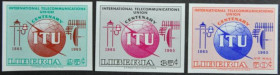 Інше Другое ^/--/^ Либерия Космос Телекоммуникации UIT ITU 1965 ^_^^^ Ліберія Космос Телекомунікації UIT ITU 1965 - фото фото фото