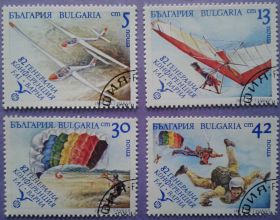 Балканський півострів Балканский полуостров ^/--/^ Болгария 1989 спорт авиация Mi 3801-3804 ^_^^^ Болгарія 1989 спорт авіація Mi 3801-3804 - фото фото фото