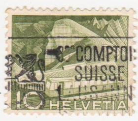 Швейцарія Швейцария ^/--/^ Швейцария 1949  г. № 525 гашеная ^_^^^ Швейцарія 1949 р. No 525 гашена - фото фото фото