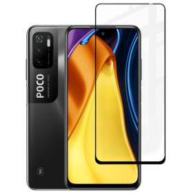 Чохли, бампера Чехлы, бампера ^/--/^ Захисне скло Fiji Premium для Poco M /--/ 3 Pro повне проклеювання Anti-Static чорний ^_^^^ Защитное стекло Fiji Premium для Poco M /--/ 3 Pro полное проклеивание Anti-Static черный - фото фото фото