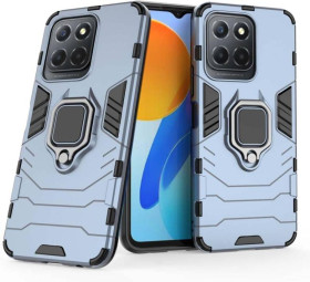 Чохли, бампера Чехлы, бампера ^/--/^ Чохол Fiji Ring для Honor X /--/ 6 / Honor 70 lite броньований бампер з кільцем підставкою темно-синій ^_^^^ Чехол Fiji Ring для Honor X /--/ 6 / Honor 70 lite бронированный бампер с кольцом подставкой темно-синий - фото фото фото