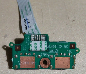 Шлейфи Шлейфы ^/--/^ Плата USB со шлейфом 343301-USB-A /--/ 02 ноутбука HP 620 625 ^_^^^ Плата USB зі шлейфом 343301-USB-A /--/ 02 ноутбука HP 620 625 - фото фото фото
