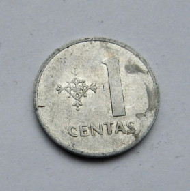 Литва Литва ^/--/^ 1 ЦЕНТ = 1991 г. = ЛИТВА &amp; ^_^^^ 1 ЦЕНТ = 1991 р. = ЛИТВА &amp; - фото фото фото