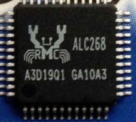 Мікросхеми Микросхемы ^/--/^ Микросхема Audio, Realtek ALC /--/ 268, QFP /--/ 48 ^_^^^ Мікросхема Audio, Realtek ALC /--/ 268, QFP /--/ 48 - фото фото фото