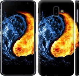 Чохли, бампера Чехлы, бампера ^/--/^ Чехол на Samsung Galaxy J /--/ 6 Plus 2018 Инь-Янь 1670 /--/ m-1586 - фото фото фото