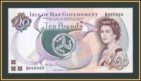 Великобританія Великобритания ^/--/^ Остров Мэн 10 фунтов 2007 P-46  (46 /--/ a) UNC ^_^^^ Острів Мен 10 фунтів 2007 P-46 (46 /--/ a) UNC - фото фото фото