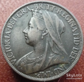 Вікторія ( - ) Виктория ( - ) ^/--/^ Великобритания 1 фартинг 1900  81/80 /--/ в /--/ 00 ^_^^^ Велика Британія 1 фартинг 1900 81/80 /--/ в /--/ 00 - фото фото фото