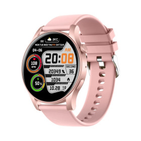 Розумні годинники (Smart watch) Умные часы (Smart watch) ^/--/^ Смарт-годинник LEMFO KC /--/ 88 PINK  (тонометр, пульсоксиметр, дзвінки) Amoled екран *81083 - фото фото фото