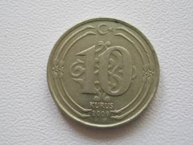 Туреччина Турция ^/--/^ Турция 10 куруш 2009 года 14873 ^_^^^ Туреччина 10 куруш 2009 року 14873 - фото фото фото