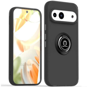 Чохли, бампера Чехлы, бампера ^/--/^ Чохол Fiji Colorframe для Google Pixel 9 матовий бампер з кільцем підставкою Black ^_^^^ Чехол Fiji Colorframe для Google Pixel 9 матовый бампер с кольцом подставкой Black - фото фото фото