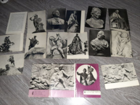 Статуетки, Скульптури, Фігурки, Фарфор Статуэтки, Скульптуры, Фигурки, Фарфор ^/--/^ Набор открыток скульптура 18 века 13 /--/ шт СССР 1967 /--/ г. ^_^^^ Набір листівок скульптура 18 століття 13 /--/ шт СРСР 1967 /--/ р. - фото фото фото