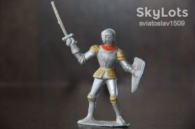 Фігурки, солдатики Фигурки, солдатики ^/--/^ рыцарь с мечем KOHO Domplast ФРГ 65-70 /--/ мм ^_^^^ лицар з мечем KOHO Domplast ФРН 65-70 мм - фото фото фото