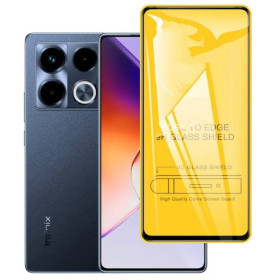 Чохли, бампера Чехлы, бампера ^/--/^ Захисне скло TDG 9 /--/ D для Infinix Note 40 (X /--/ 6853) повна проклейка чорний ^_^^^ Защитное стекло TDG 9 /--/ D для Infinix Note 40 (X /--/ 6853) полная проклейка черный - фото фото фото