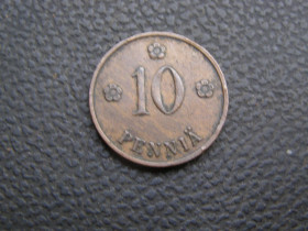 Фінляндія Финляндия ^/--/^ 10 пенни Финляндия 1934 г ^_^^^ 10 Пенні Фінляндія 1934 - фото фото фото