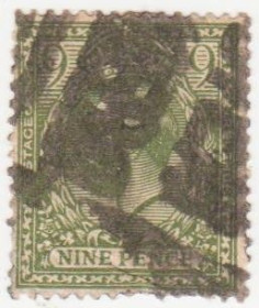 Великобританія Великобритания ^/--/^ Англия   1922 г..№ 153 гашеная ^_^^^ Англія 1922 р. No 153 гашена - фото фото фото
