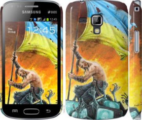 Чохли, бампера Чехлы, бампера ^/--/^ Чехол на Samsung Galaxy S Duos s /--/ 7562 Сильна Україна 1966 /--/ m-84 - фото фото фото