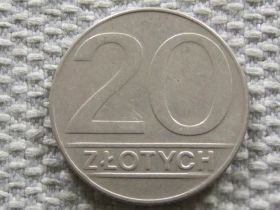 - року - года ^/--/^ Польша 20 злотых 1989 года #4731 ^_^^^ Польща 20 злотих 1989 року #4731 - фото фото фото