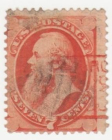 Північна Америка Северная Америка ^/--/^ США  1871 г. № 59 А гашеная ^_^^^ США 1871 р. No 59 А гашена - фото фото фото