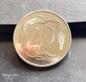 Сучасна (після ) Современная (после ) ^/--/^ MN Польща 20 грошей 2025 р. ^_^^^ MN Польша 20 денег 2025 г. - фото фото фото